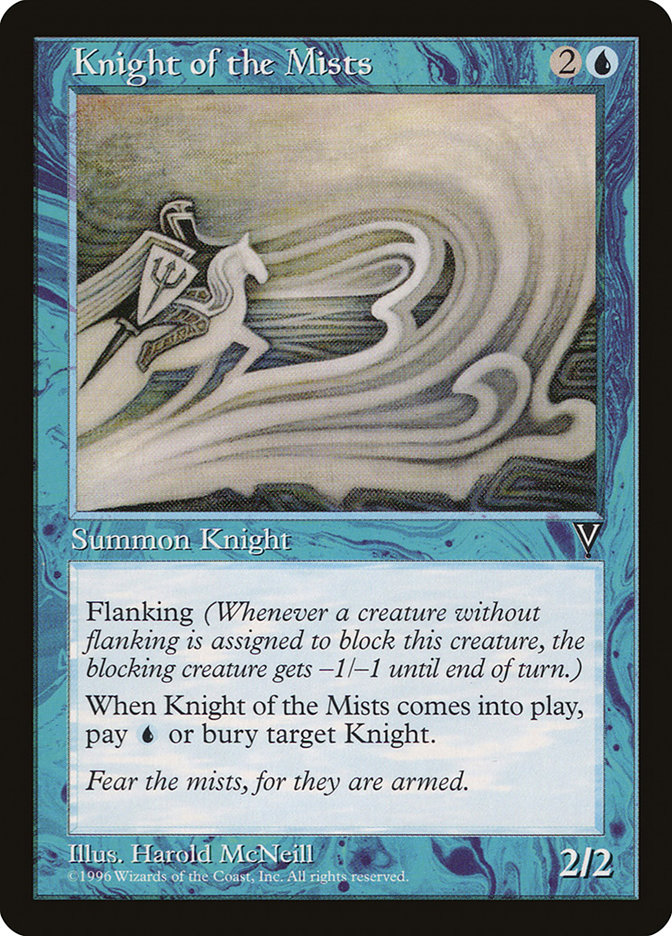 MTG: Visions: 036: Knight of the Mists 