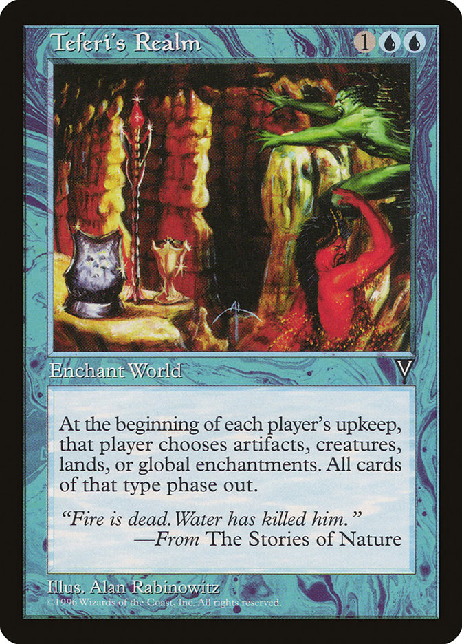 MTG: Visions: 044: Teferis Realm 