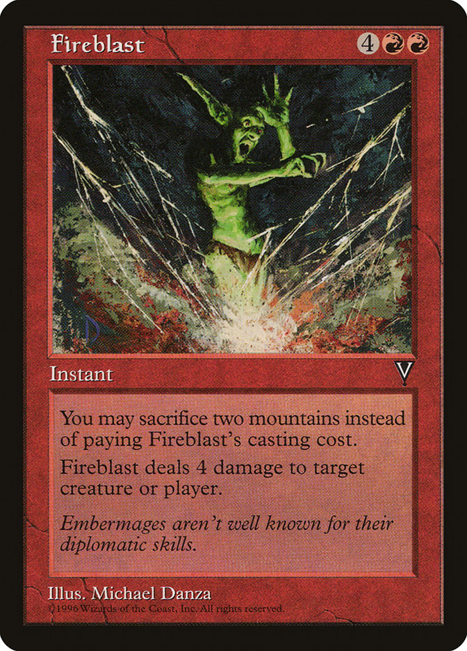 MTG: Visions: 079: Fireblast 