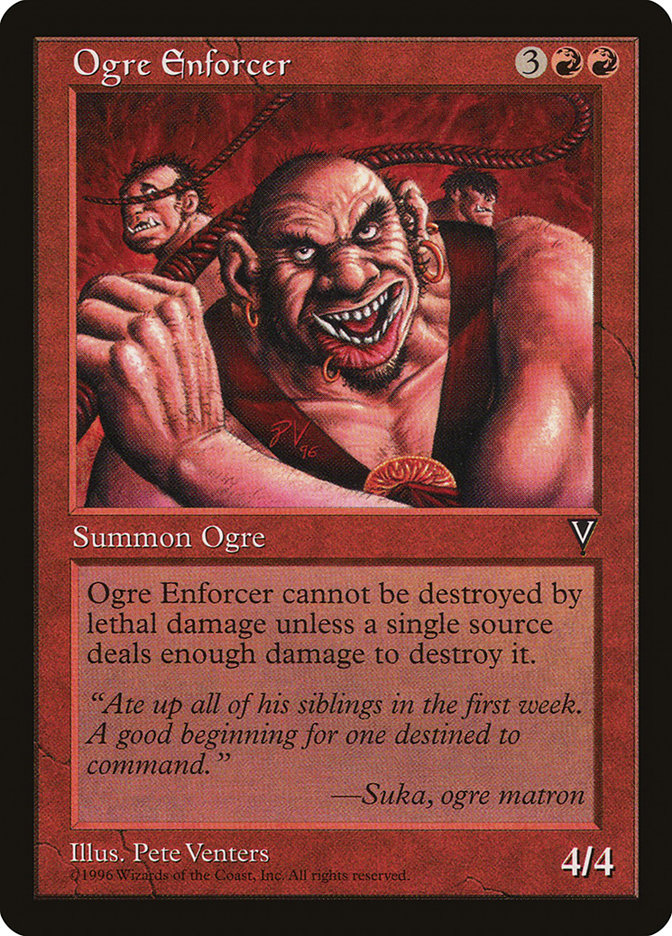 MTG: Visions: 089: Ogre Enforcer 