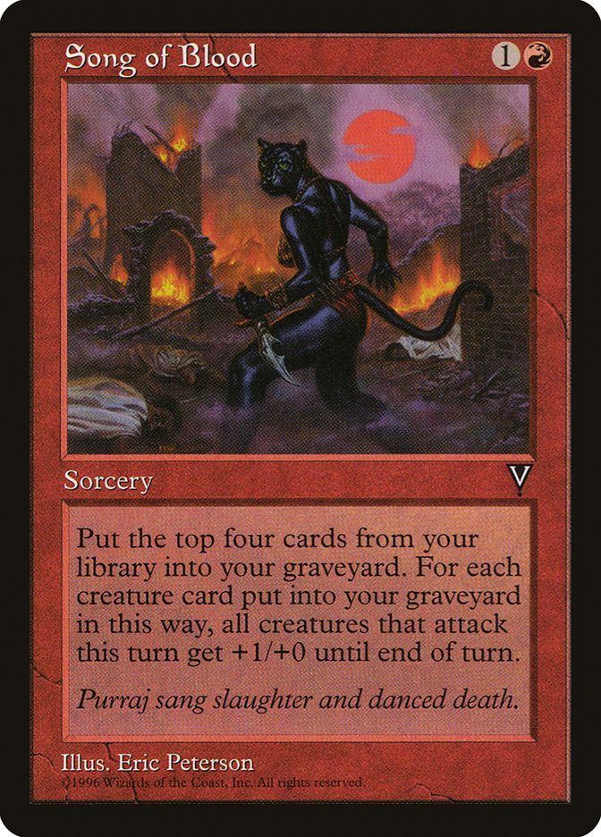 MTG: Visions: 094: Song of Blood 