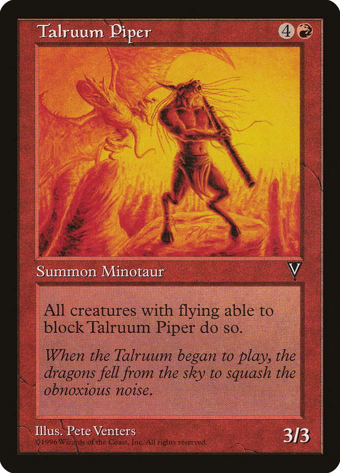 MTG: Visions: 098: Talruum Piper 