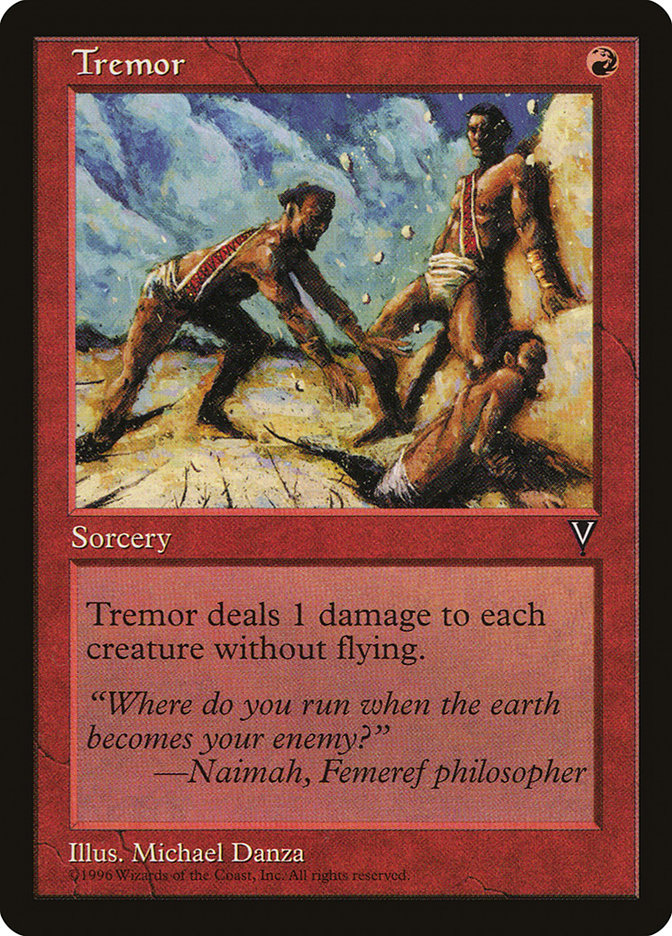 MTG: Visions: 099: Tremor 