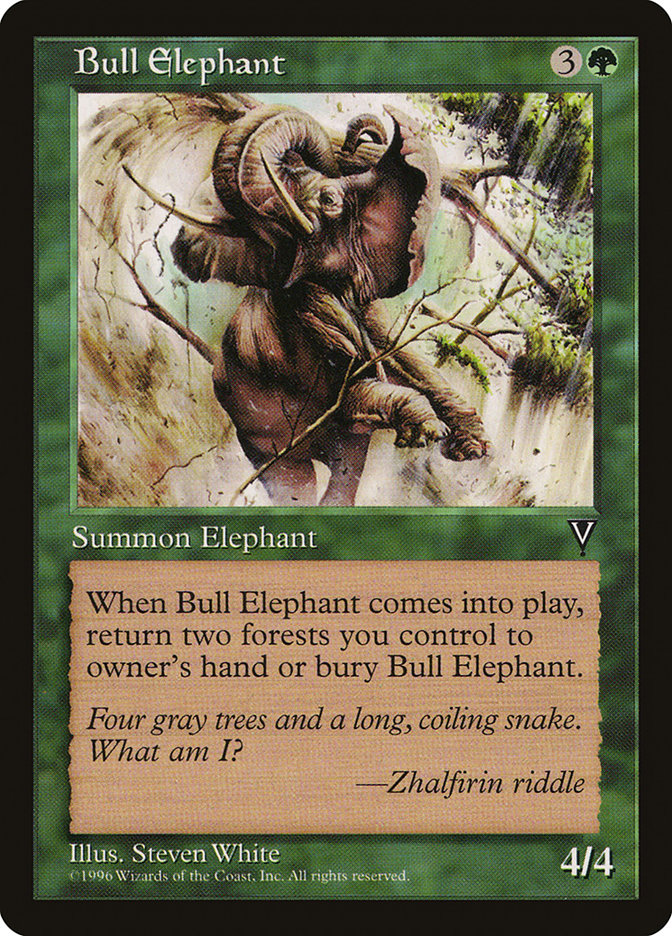 Magic: Visions: 101: Bull Elephant 