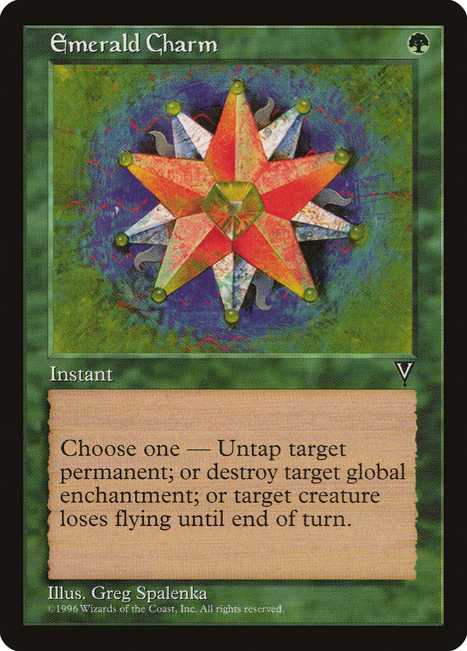 MTG: Visions: 106: Emerald Charm 
