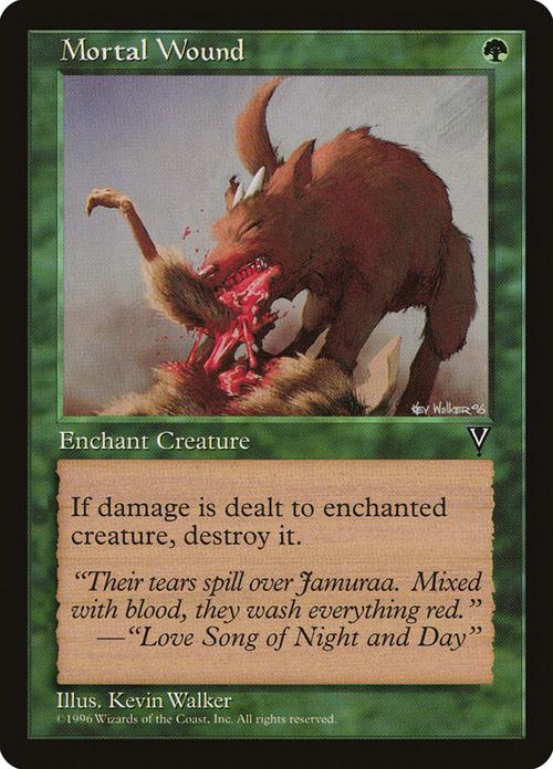 MTG: Visions: 113: Mortal Wound 