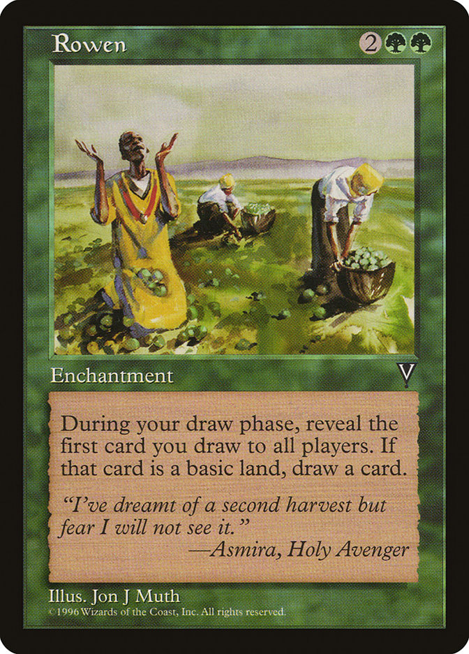MTG: Visions: 119: Rowen 