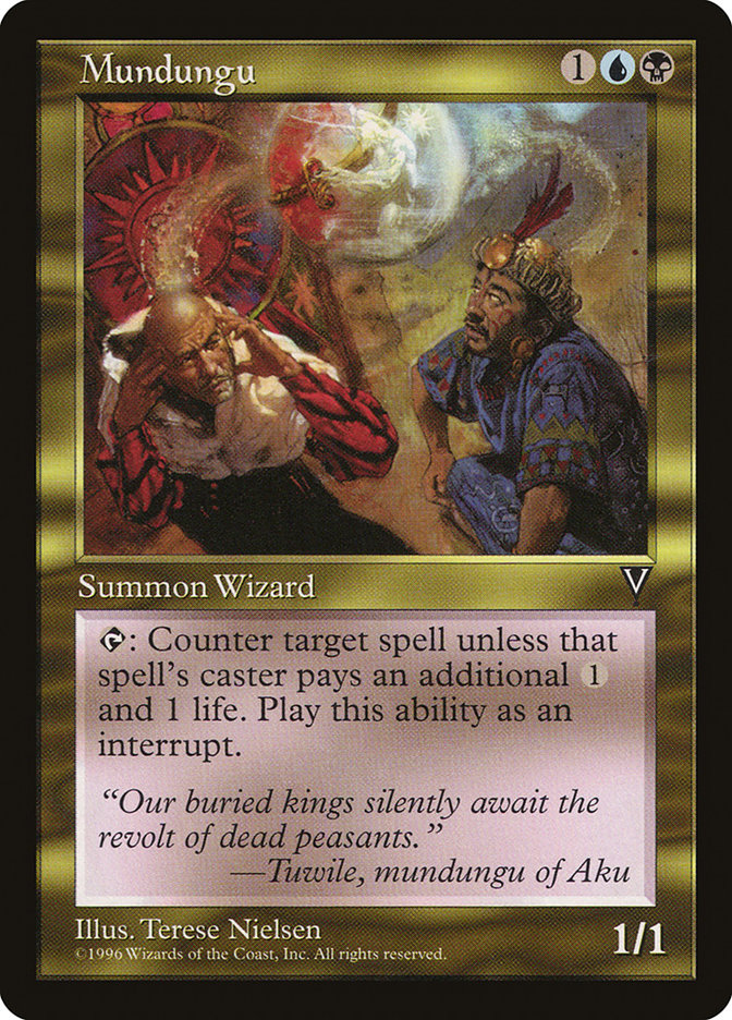 MTG: Visions: 132: Mundungu 
