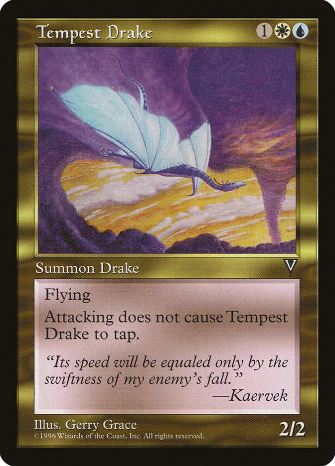 MTG: Visions: 139: Tempest Drake 