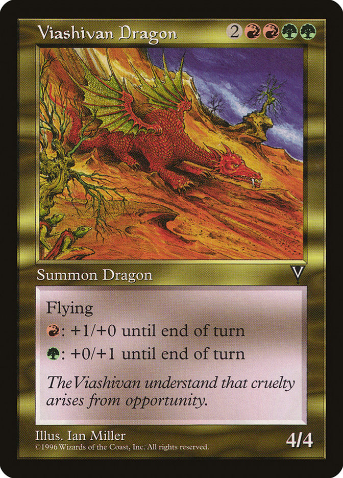 Magic: Visions: 140: Viashivan Dragon 