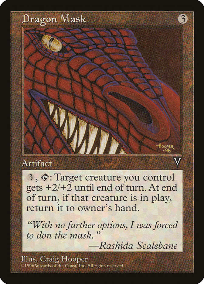 MTG: Visions: 144: Dragon Mask 