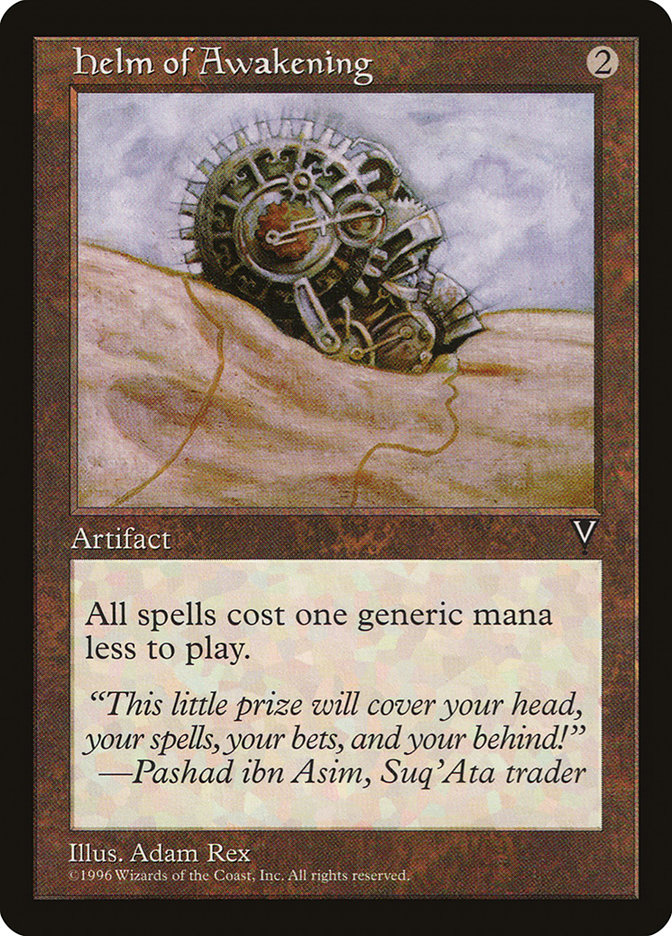 MTG: Visions: 145: Helm of Awakening 