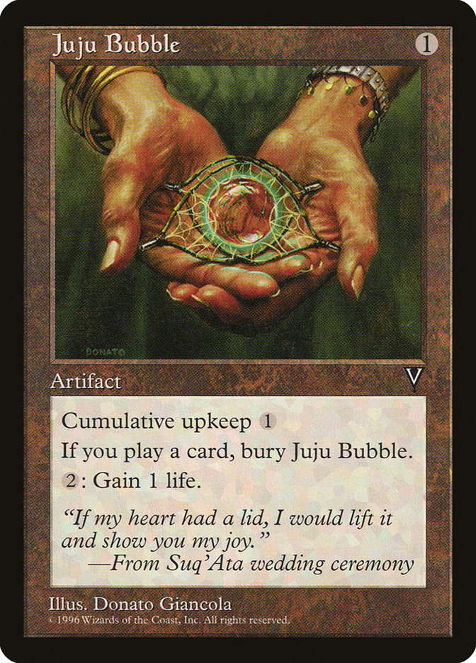 MTG: Visions: 147: Juju Bubble 