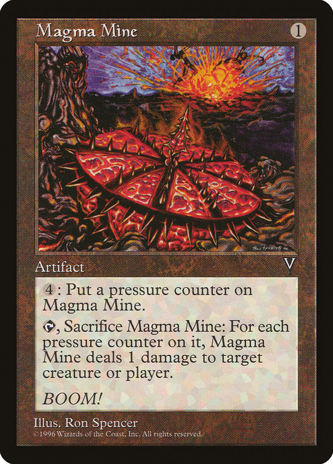 MTG: Visions: 149: Magma Mine 