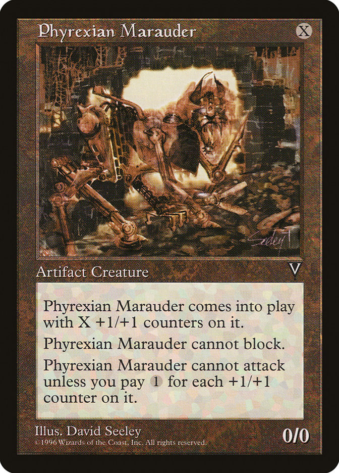 MTG: Visions: 151: Phyrexian Marauder 