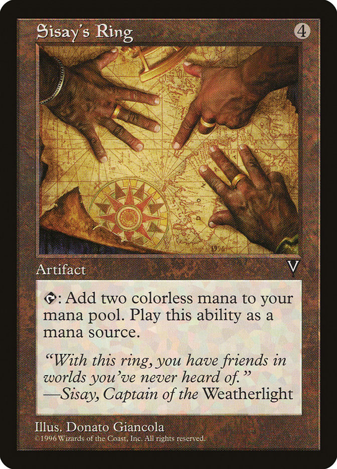 MTG: Visions: 154: Sisays Ring 