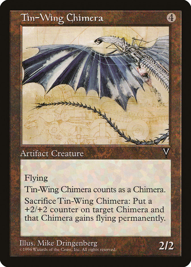 Magic: Visions: 157: Tin-Wing Chimera 