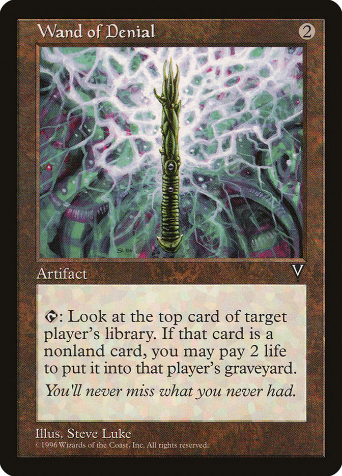 MTG: Visions: 159: Wand of Denial 