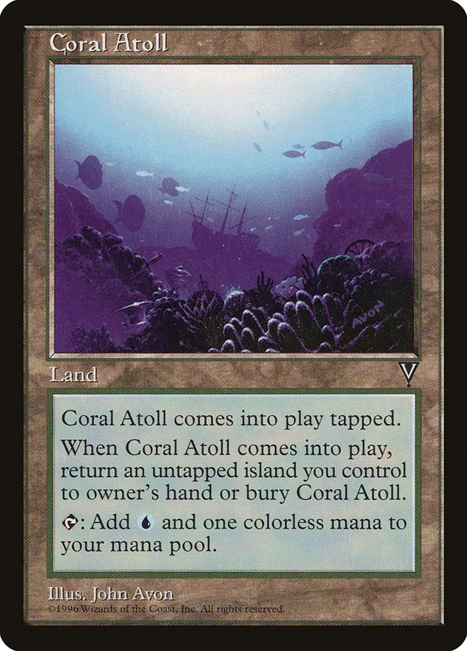 Magic: Visions: 160: Coral Atoll 