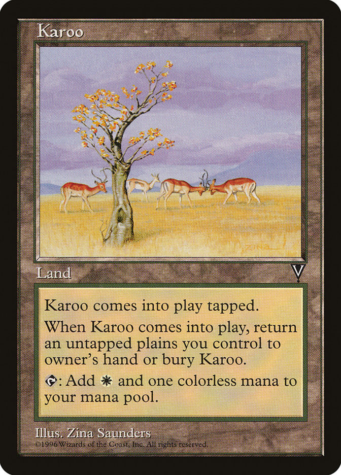 MTG: Visions: 165: Karoo 