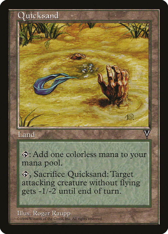 MTG: Visions: 166: Quicksand 