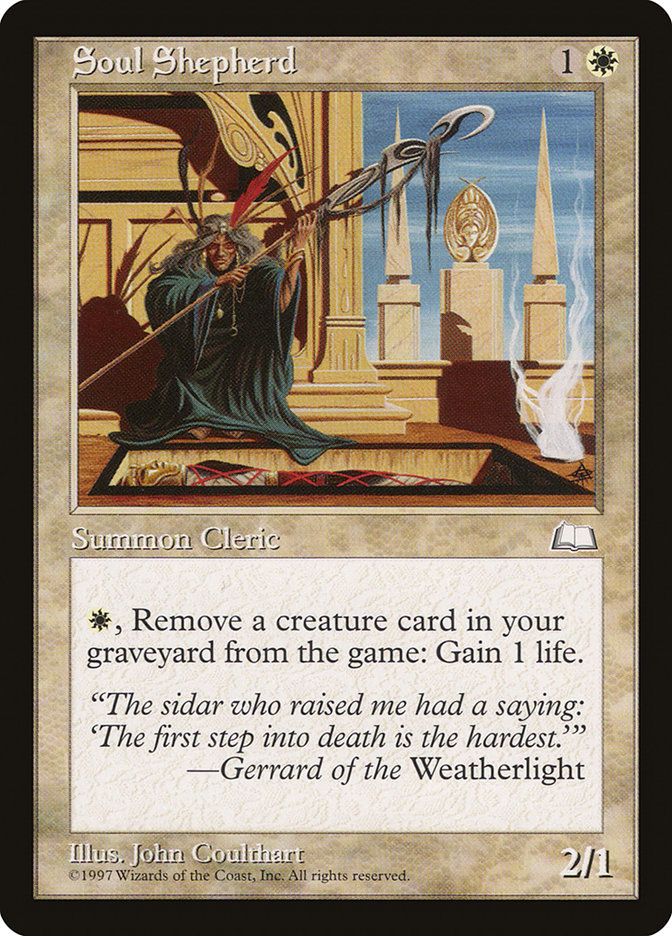 MTG: Weatherlight 026: Soul Shepherd 