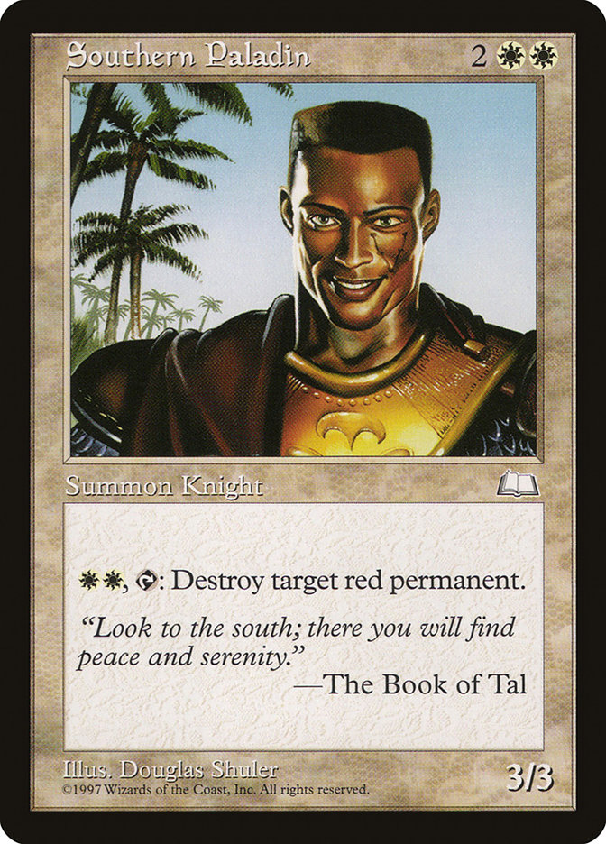 MTG: Weatherlight 027: Southern Paladin 