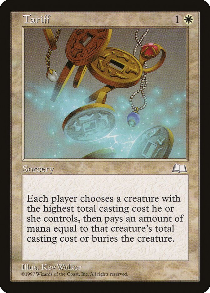 MTG: Weatherlight 028: Tariff 