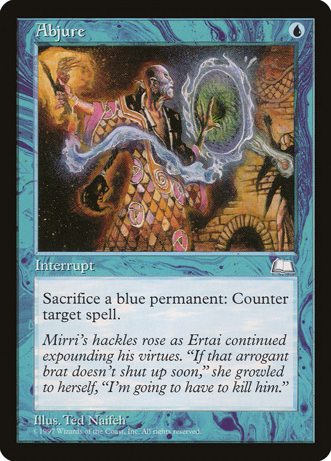 MTG: Weatherlight 031: Abjure 