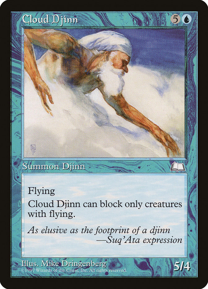 MTG: Weatherlight 036: Cloud Djinn 