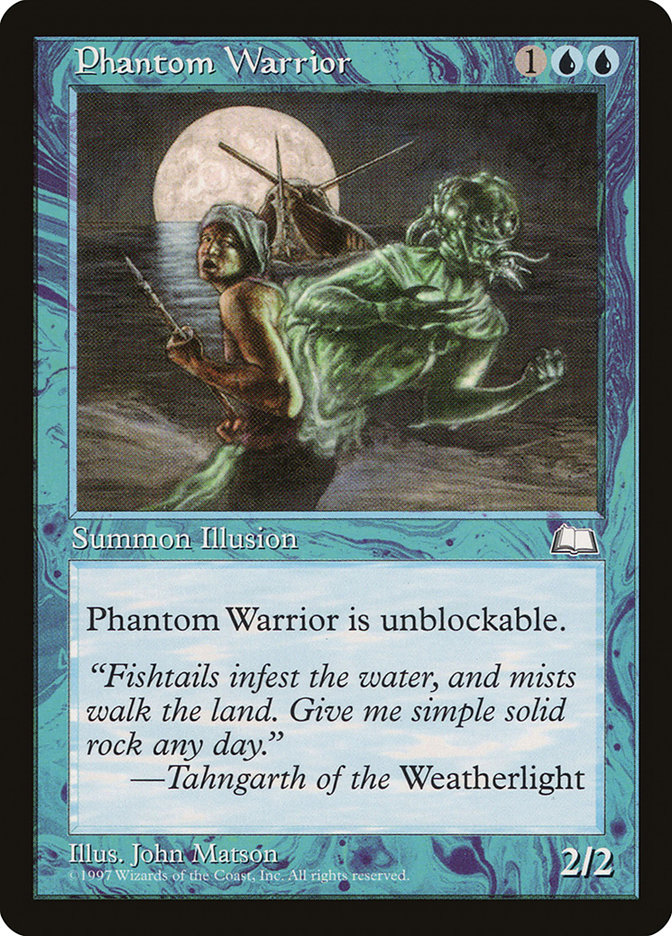 MTG: Weatherlight 048: Phantom Warrior 
