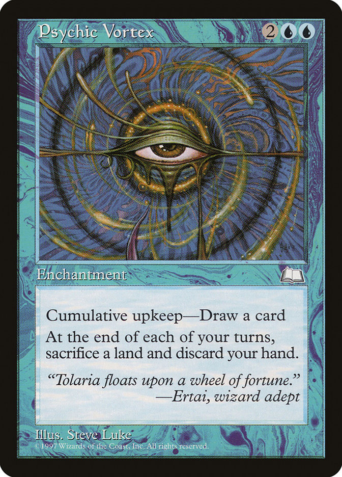MTG: Weatherlight 050: Psychic Vortex 