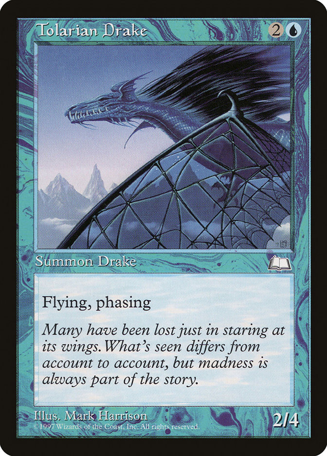 MTG: Weatherlight 055: Tolarian Drake  
