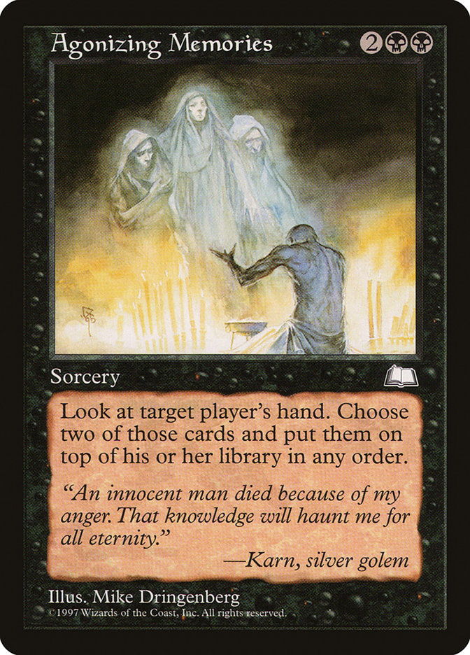 MTG: Weatherlight 060: Agonizing Memories 