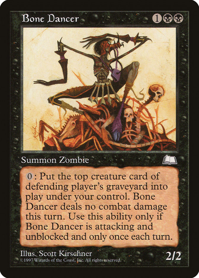 MTG: Weatherlight 062: Bone Dancer 