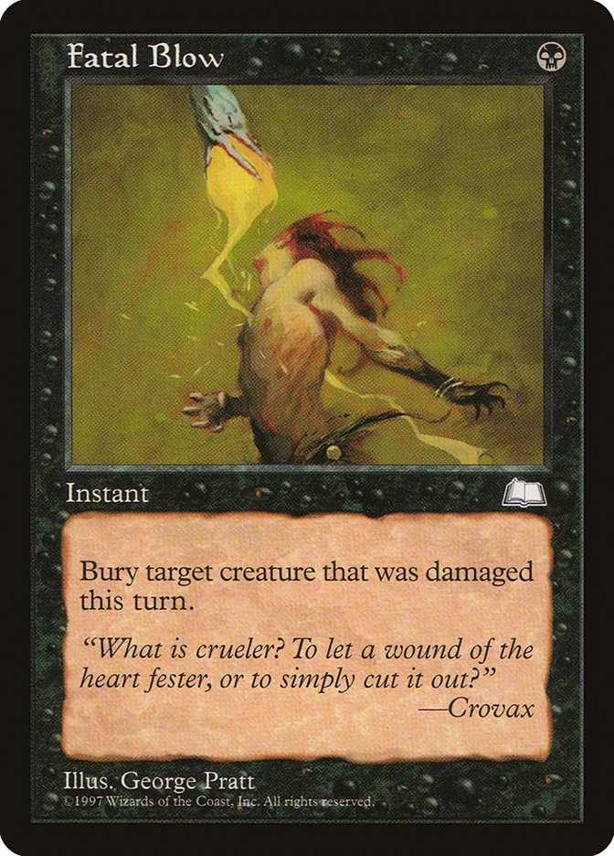 MTG: Weatherlight 067: Fatal Blow 