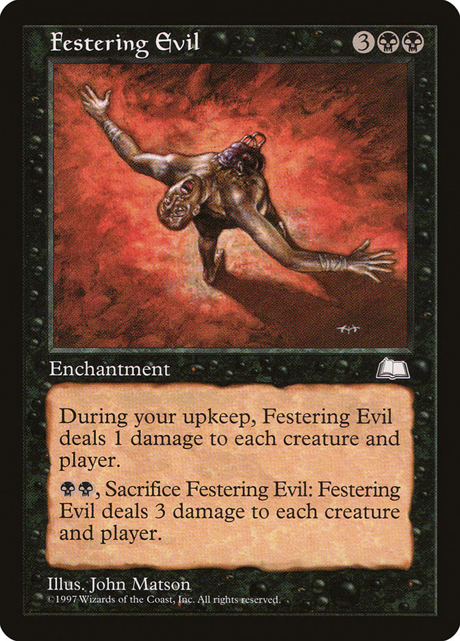 MTG: Weatherlight 068: Festering Evil 