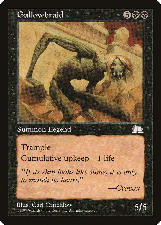 MTG: Weatherlight 070: Gallowbraid 