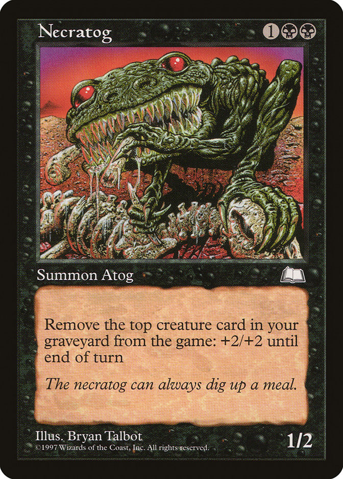 MTG: Weatherlight 076: Necratog 