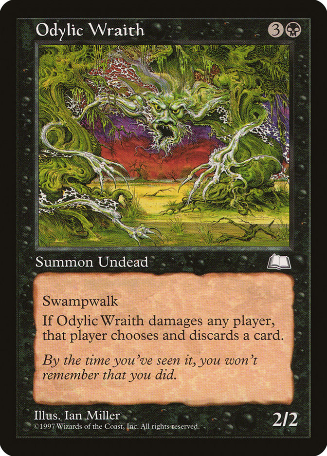 MTG: Weatherlight 077: Odylic Wraith 