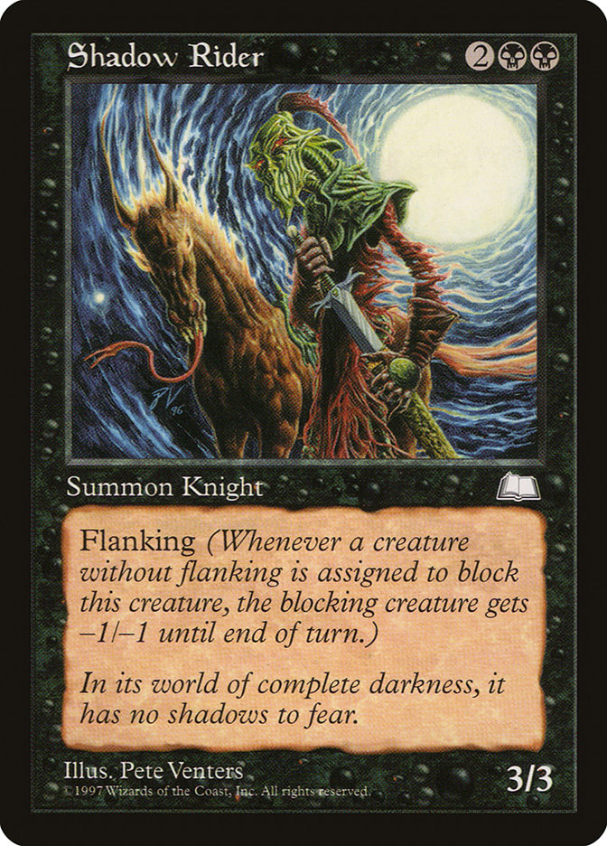 MTG: Weatherlight 079: Shadow Rider 