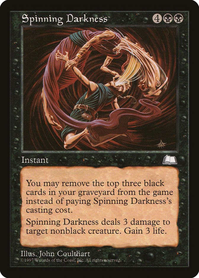MTG: Weatherlight 081: Spinning Darkness 