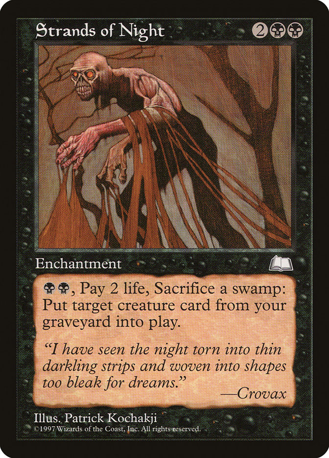 MTG: Weatherlight 082: Strands of Night 
