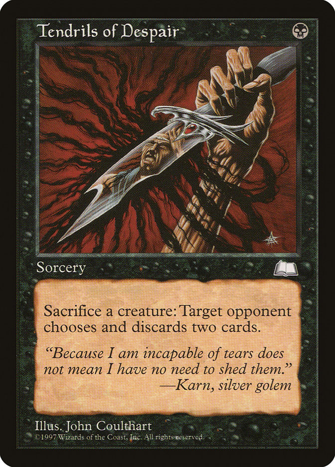 MTG: Weatherlight 083: Tendrils of Despair 