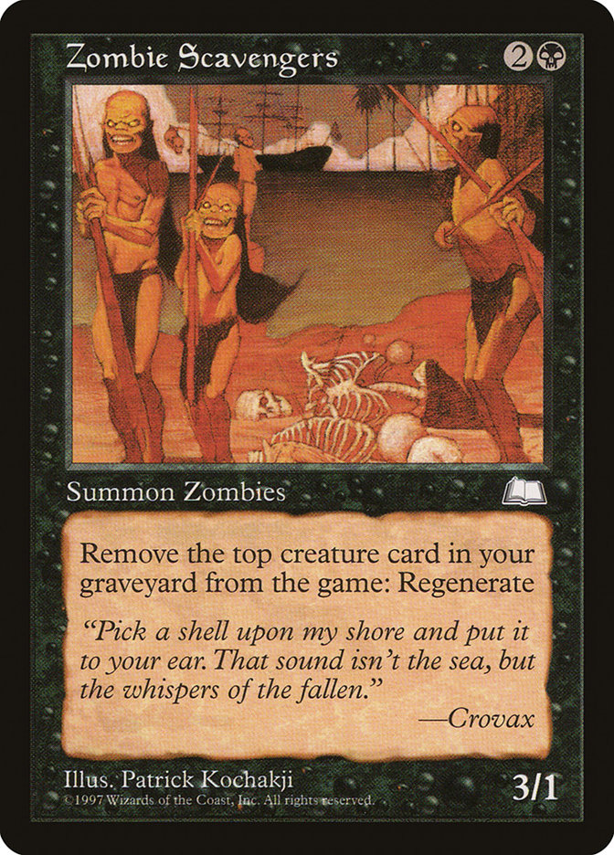 MTG: Weatherlight 087: Zombie Scavengers 