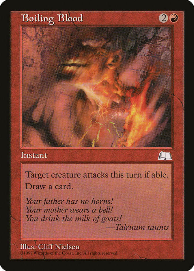 MTG: Weatherlight 092: Boiling Blood 