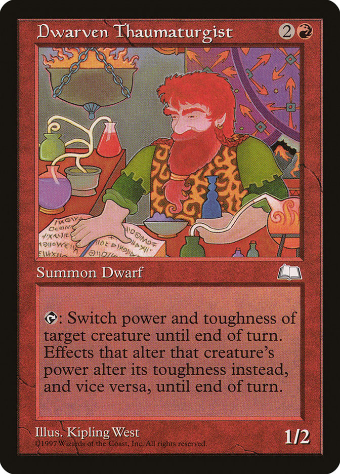 MTG: Weatherlight 098: Dwarven Thaumaturgist 