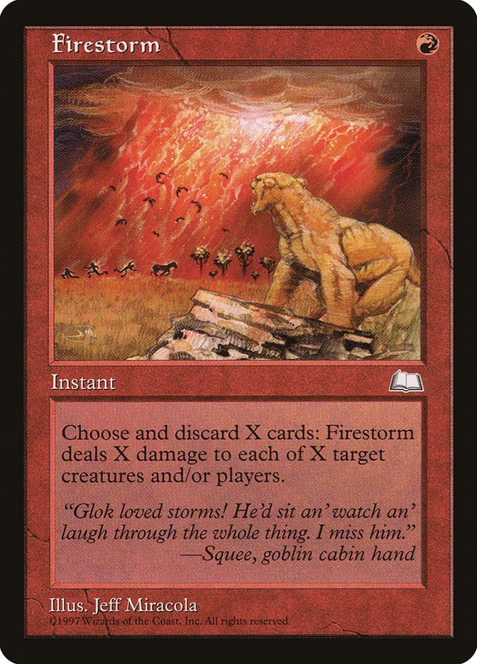 MTG: Weatherlight 101: Firestorm 