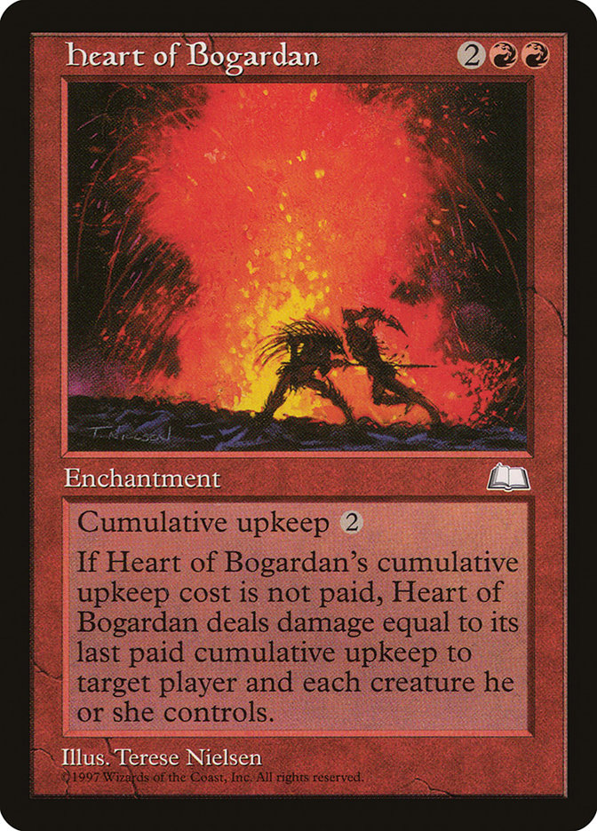 MTG: Weatherlight 106: Heart of Bogardan 