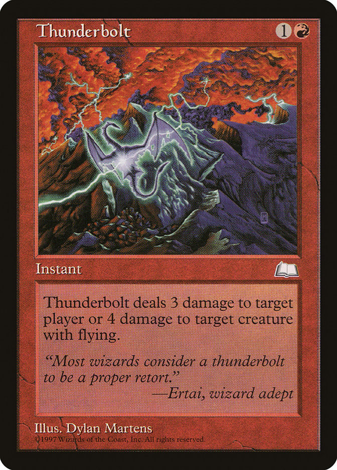 MTG: Weatherlight 115: Thunderbolt 
